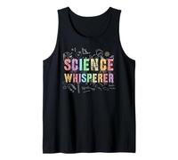 Cute Science Whisperer STEM Trip Learn Teacher Geek Robotics Tank Top