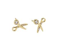 Cute Scissor Small Stud Ear for Women Teen Girls Cartilage Hypoallergenic for Sensitive Ear Tiny Personalized Piercing Post Pin Fashion Gifts Bff Birthday Daughter Her