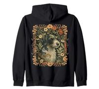 Cute Scruffy Pup Gift for Terrier Lovers Zip Hoodie