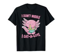 Cute Sea Creature Eating Ramen Funny Food Lover T-Shirt
