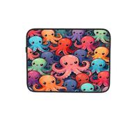Cute Sea Lifes Colorful Laptop Sleeve Case Notebook Computer Pouch Tablet Briefcase Carrying Bag for Work 12 Inch
