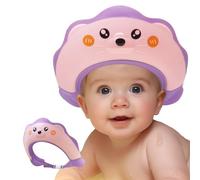 Cute Sea Lion Shower Protector Eye and Ear Protection for 0-9 Years Pink