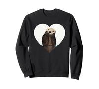 Cute Sea Otter Heart Sweatshirt