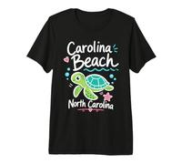 Cute Sea Turtle Carolina Beach Premium T-Shirt