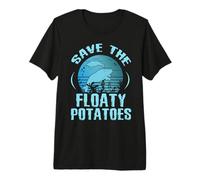 Cute Seacow Mana Lover Save The Floaty Potatoes Premium T-Shirt