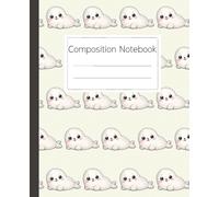 Cute Seal Composition Notebook: Adorable Harp Seal Pups Journal for Kids and Animal Lovers: Perfect for School and Everyday Use: A Charming 7.5x9.25 ... with Lined Pages for Writing and Drawing