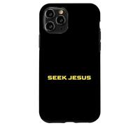 Cute Seek Jesus, But First Let Me Thank God, Christian Case for iPhone 11 Pro