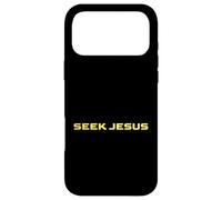 Cute Seek Jesus, But First Let Me Thank God, Christian Case for iPhone 17 Pro Max