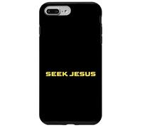 Cute Seek Jesus, But First Let Me Thank God, Christian Case for iPhone 7 Plus/8 Plus