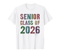 Cute Senior Class of 2026 Rocks Yearbook Throwback Themes T-Shirt