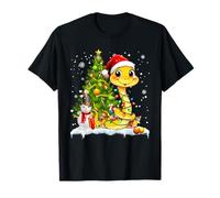 Cute Shark Christmas Light Funny Shark Lover Xmas T-Shirt