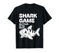 Cute Shark Game Girls Women Kids Funny Kawaii Stuff T-Shirt