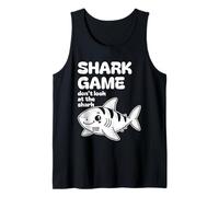Cute Shark Game Girls Women Kids Funny Kawaii Stuff Tank Top