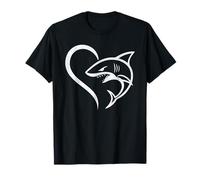 Cute Shark Heart - Sharks Lover I Love Sharks T-Shirt