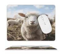 Cute Sheep Lamb Mouse Pad Mouse Mat 10 X 8 Inch
