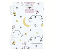 Cute Sheep Notebook, Pink Sheep Notebooks A5, Lined Paper Journal Notebook 120Pages/60Sheets, A5 Notepads for Writing, Jotters for Office, College Essentials Women Man