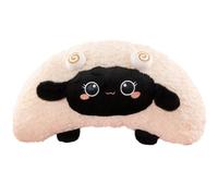 Cute Sheep Shaped Pillow, Curved Back Rest Cushion, Stuffed Animal