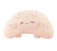Cute Sheep Shaped Pillow, Curved Back Rest Cushion, Stuffed Animal
