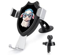 Cute Sheep With Glasses Car Phone Holder for 4''-6'' Smartphone