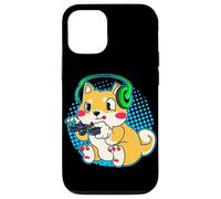 Cute Shiba Inu Dog Video Gamer Gaming Case for iPhone 12/12 Pro