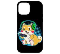 Cute Shiba Inu Dog Video Gamer Gaming Case for iPhone 12 mini