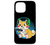 Cute Shiba Inu Dog Video Gamer Gaming Case for iPhone 13 Pro Max