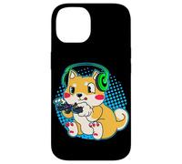 Cute Shiba Inu Dog Video Gamer Gaming Case for iPhone 14