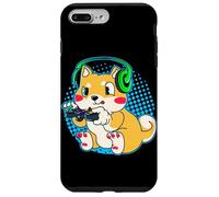 Cute Shiba Inu Dog Video Gamer Gaming Case for iPhone 7 Plus/8 Plus