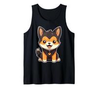 Cute Shiba Inu - Kawaii Dog Style Tank Top