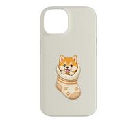 Cute Shiba Inu Puppy in Cozy Baby Sock Doggo Cutecore Design Case for iPhone 14