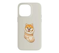 Cute Shiba Inu Puppy in Cozy Baby Sock Doggo Cutecore Design Case for iPhone 14 Pro Max