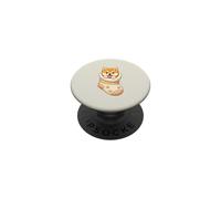 Cute Shiba Inu Puppy in Cozy Baby Sock Doggo Cutecore Design PopSockets Adhesive PopGrip
