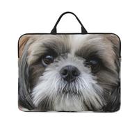 Cute Shih Tzu, 14 Inch Laptop Sleeve, Notebook Bag Laptop Case Sleeve Briefcase with Handle