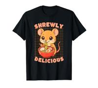 Cute Shrew Ramen Lover Foodie Artwork Value Graphic T-Shirt