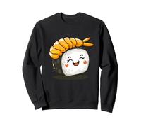 Cute Shrimp Sushi Kawaii Cartoon Art Sweatshirt