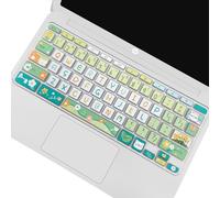 Cute Silicon Keyboard Cover Skin for HP Chromebook 11 x360 11.6", Chromebook 11 G2/G3/G4/G5/G6 EE/G7 EE 11.6’’,HP Chromebook 14-ca 14-ak14-X Series, HP Chromebook 14 G2 G3 G4 G5, Cute Flowers