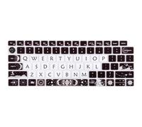 Cute Silicone Keyboard Cover Skin for Dell Latitude 7430 7420 7410/ Dell Latitude 5430 5431 5420 14", Dell Latitude 7520 15.6"/Dell Latitude 9000 9510 9520 9420 9430 Keyboard Protective (Sun and Moon)