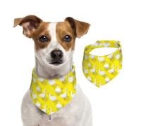 Cute Silly Goose Dog Bandana Adjustable Pet Triangle Bib Dog Scarf Kerchief Accessories For Dogs And Cats S