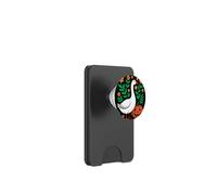 Cute Silly Goose Pumpkin Vintage Floral Boho Halloween Fall PopSockets PopWallet for MagSafe