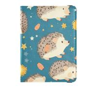 Cute Simple Hedgehog Document Organizer Holder Accessories Card Holder Passport Case Waterproof