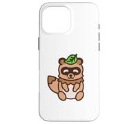 Cute & Simple Tanuki Case for iPhone 16 Pro Max