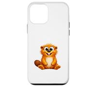 Cute Sitting Cartoon Mascot Character Case for iPhone 12 mini