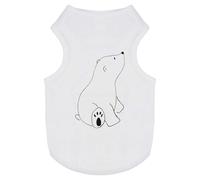 'Cute Sitting Polar Bear Cub' Pet Dog/Cat T-Shirt (PT00112529)
