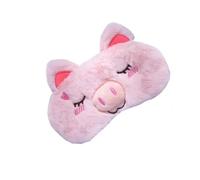 Cute Sleep Mask Eye Sort Bandage Plush Blindfold Cover Sleeping Dream for Girl Women Night Animal Eyepatch Nap Relax Health Care(11)