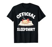 Cute Sleeping Axolotl Sleepshirt T-Shirt