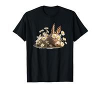 Cute Sleeping Donkey in Dandelion Season T-Shirt