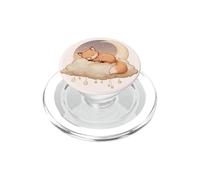 Cute Sleeping Fox On Cloud Moon | Kawaii Nursery Aesthetic PopSockets PopGrip for MagSafe