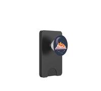 Cute Sleeping Fox On Cloud Moon | Kawaii Nursery Aesthetic PopSockets PopWallet for MagSafe