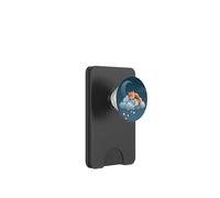 Cute Sleeping Fox On Cloud Moon | Kawaii Nursery Aesthetic PopSockets PopWallet for MagSafe