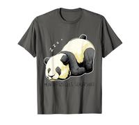 Cute Sleeping Giant Panda German Quote T-Shirt